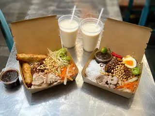 Hình ảnh 2 Bún/ miến đầy đủ + 2 sữa đậu- 125k