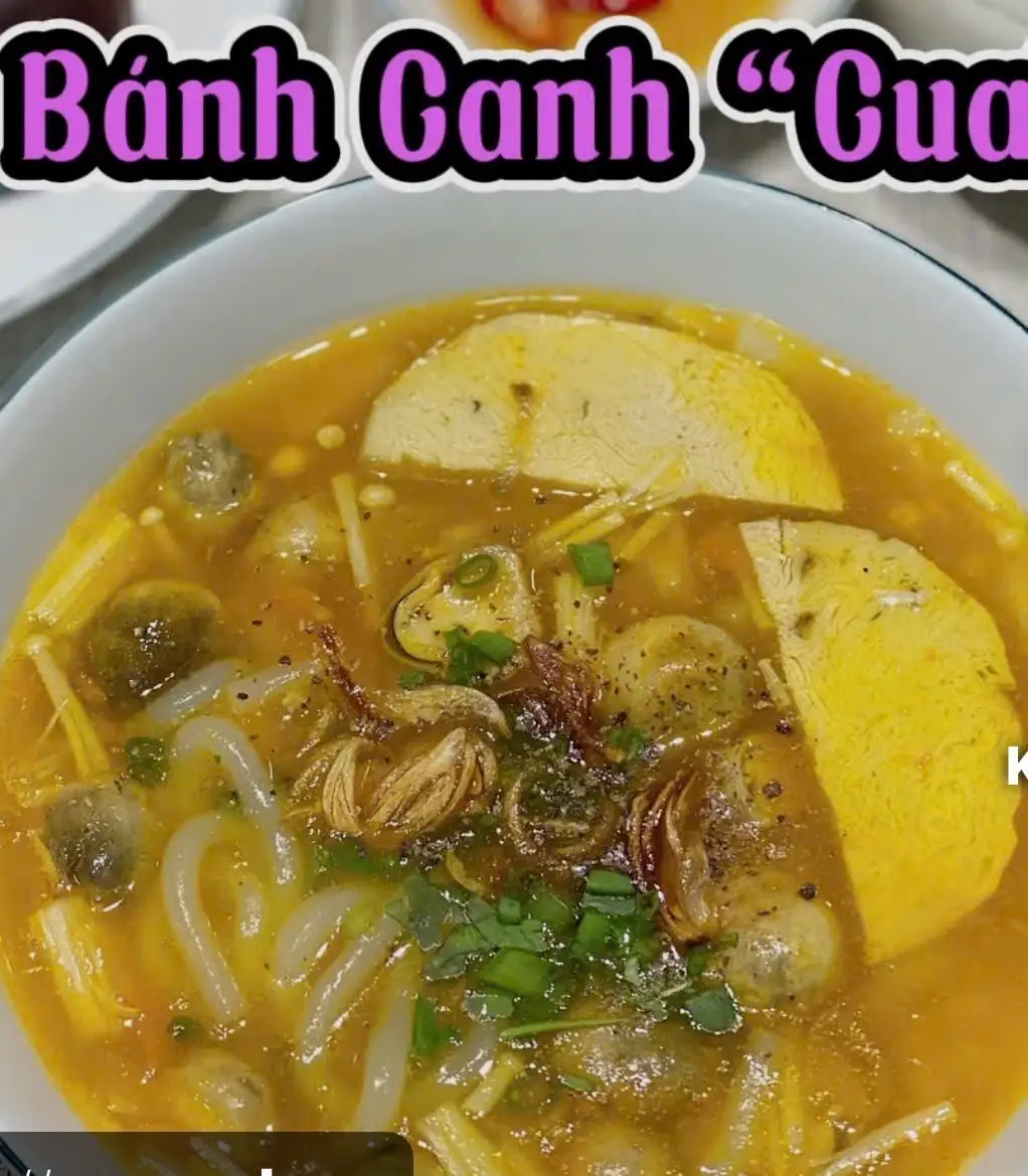  Bánh canh cua chay - 40.000 ₫ tại Quán Chay Ngộ Minh Trí - Lê Hồng Phong