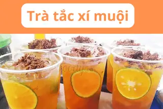 Hình ảnh Trà xí muội tam bảo - ly giấy
