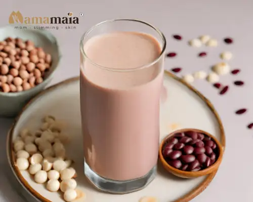 Hình ảnh Sữa hạt mix đậu đỏ - đậu phộng