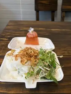 Hình ảnh Bánh Ướt Rau - Giá - Dưa ❤️
