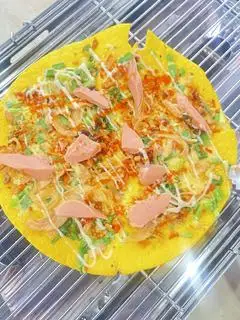 Hình ảnh Bánh tráng nướng xúc xích