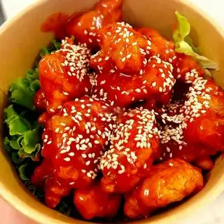 Hình ảnh Gà sốt cay Hàn Quốc 1 người ăn