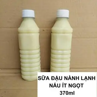 Hình ảnh Combo 2 Chai Sữa  Đậu Nành Lạnh 370ml Nhà Nấu – Ít Ngọt