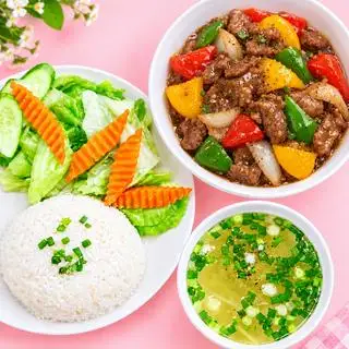 Hình ảnh Cơm bò sốt tiêu