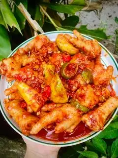 Chân Gà Sốt Thái - 70.000 ₫ tại Bánh Tráng Cô Lệ - Hoa Sứ