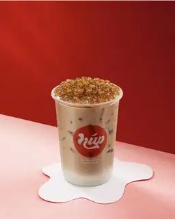 Hình ảnh Cà phê sữa tươi siêu trân châu hoàng kim - ly 1 lít