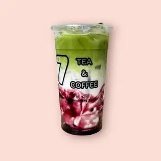 Hình ảnh Matcha uji - latte việt quất