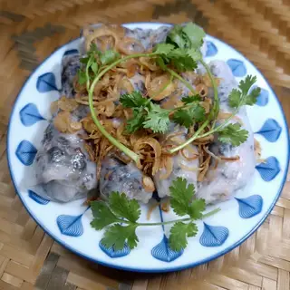 Hình ảnh Bánh cuốn nhân tôm không chả