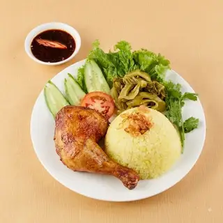 Cơm đùi góc tư - 78.000 ₫ tại Cơm Gà Xối Mỡ Ngọc Hiền - Phan Văn Trị
