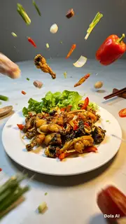 Ếch chiên nước mấm - 138.000 ₫ tại Beefsteak Chú Hiếu - Phú Mỹ