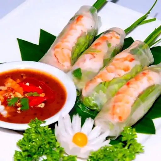 Gỏi Cuốn - 45.000 ₫ tại Bánh Xèo Rau Rừng Cô Điệp - Chung Cư Ngô Gia Tự