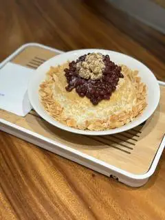 Hình ảnh Bingsu đậu đỏ - red bean bingsu
