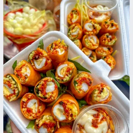 Hình ảnh Bánh tráng cuốn