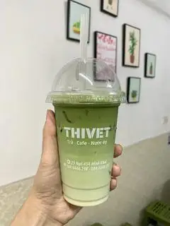 Hình ảnh Matcha latte kem muối