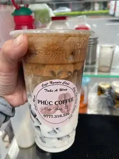 cafe sữa tươi sương sáo ly Lớn - 25.000 ₫ tại Phúc Coffee - Hồng Bàng