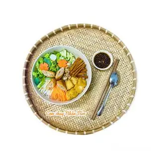 Bún nước tương thuần chay - 3 topping - 48.000 ₫ tại Quán Chay Nhân Tâm - Tôn Đản