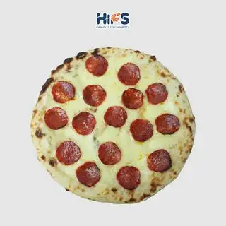 Hình ảnh Pizza Xúc Xích Hun Khói