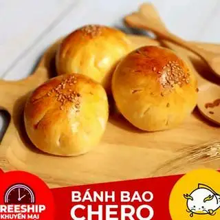 Hình ảnh Bánh Bao Nướng Heo Phomai