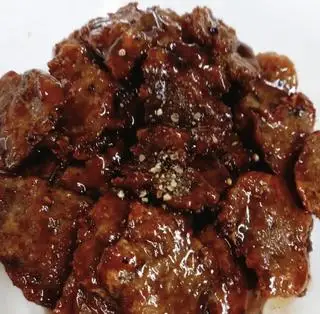 cơm thịt kho tiêu + dưa leo  - 35.000 ₫ tại Quán Chay Cát Tường - Đỗ Thị Lời