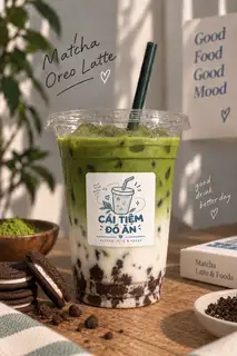 Hình ảnh Matcha Oreo Phô Mai Latte