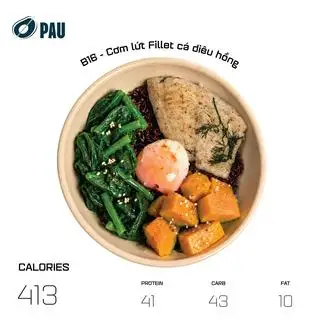 Hình ảnh B16 - Cơm lứt fillet cá diêu hồng