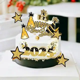 Hình ảnh bánh kem tết happy new year