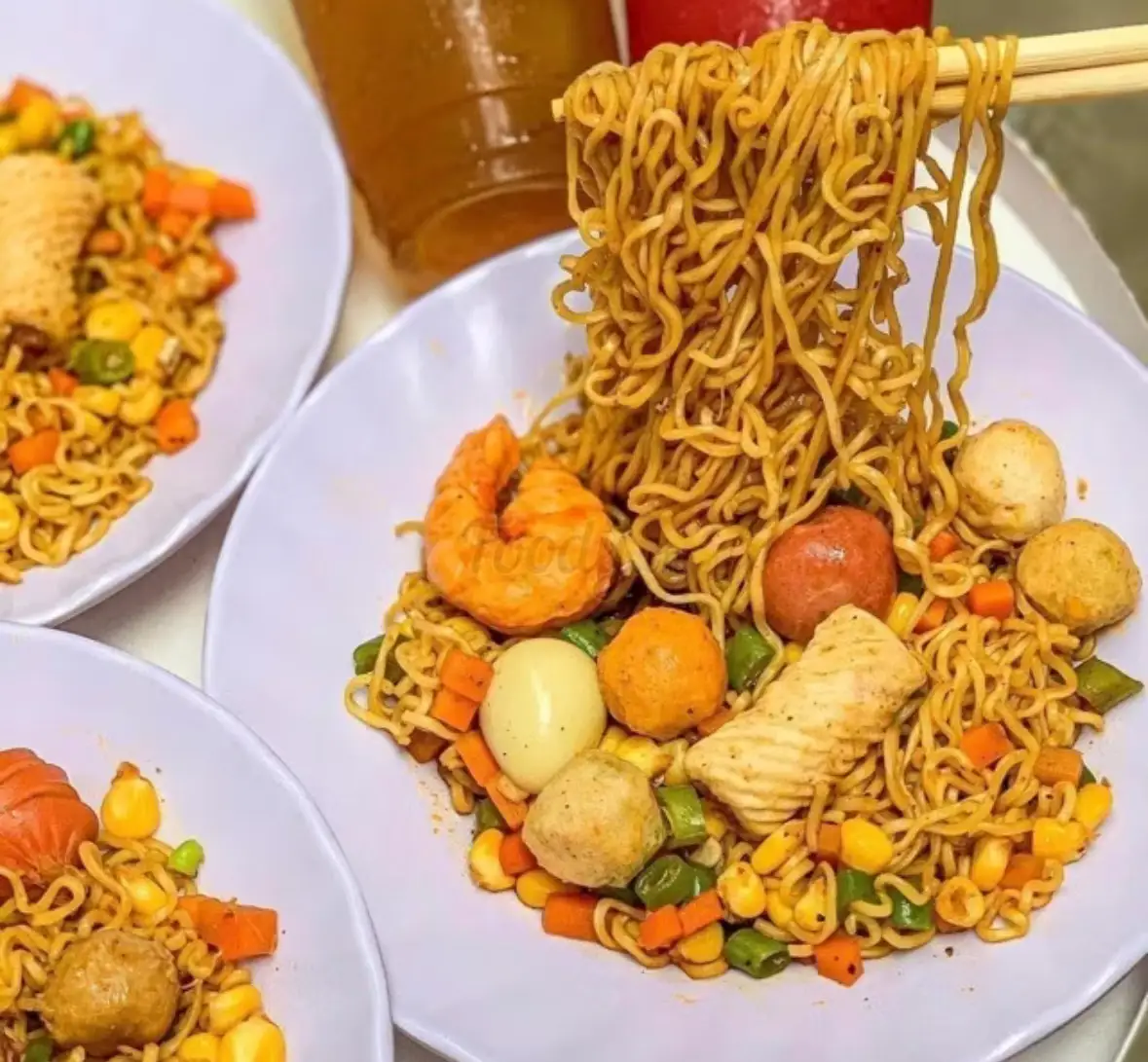 Hình ảnh Mì trộn indomie thập cẩm