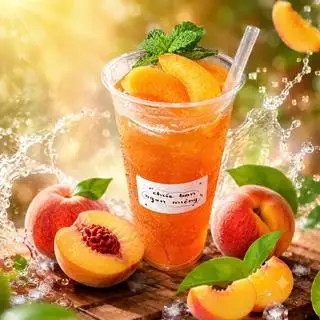 Hình ảnh Trà đào 