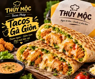 Hình ảnh Tacos Gà giòn size M