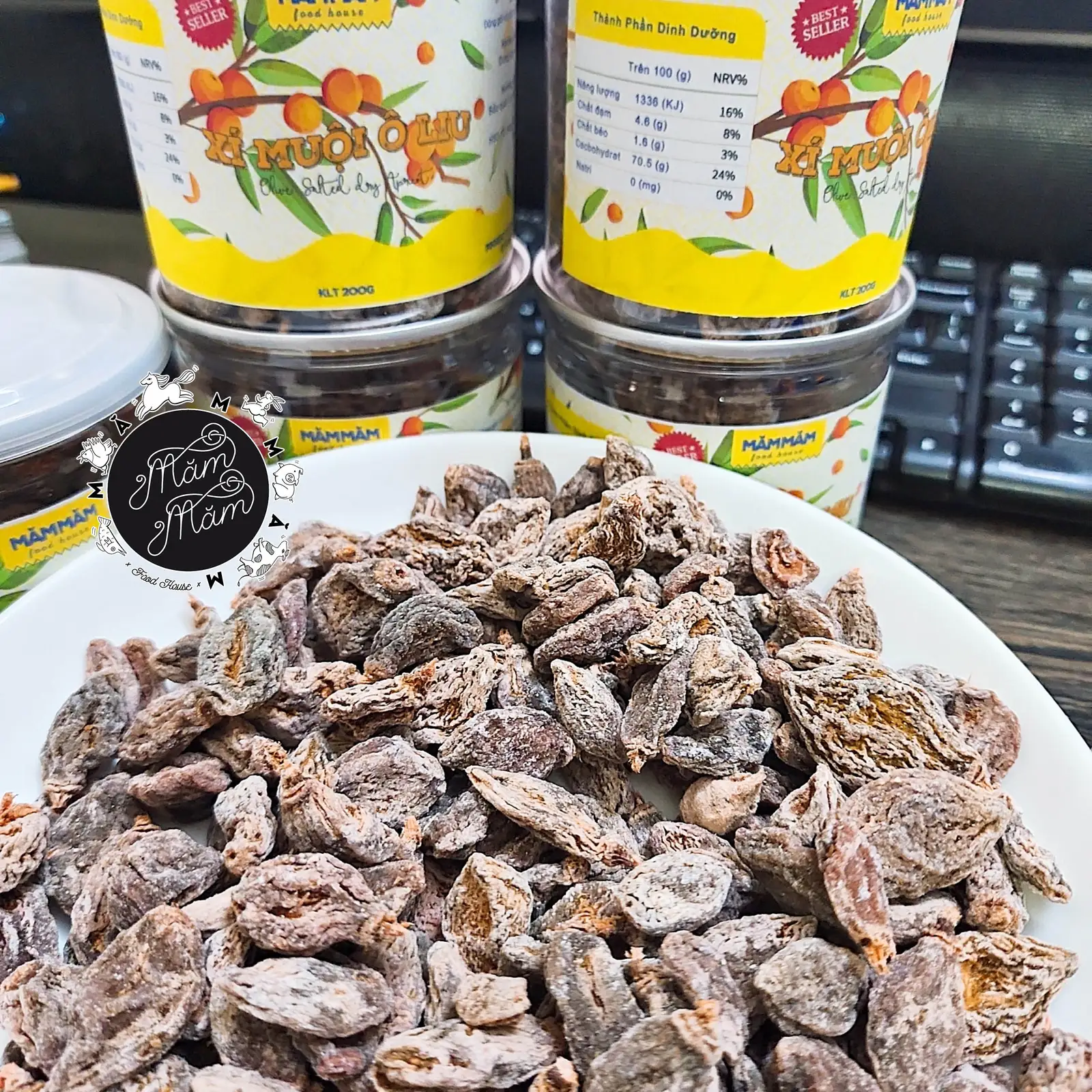 Xí Muội Ô Liu - 200gr - 53.000 ₫ tại Ăn Vặt Măm Măm - Nguyễn Tri Phương