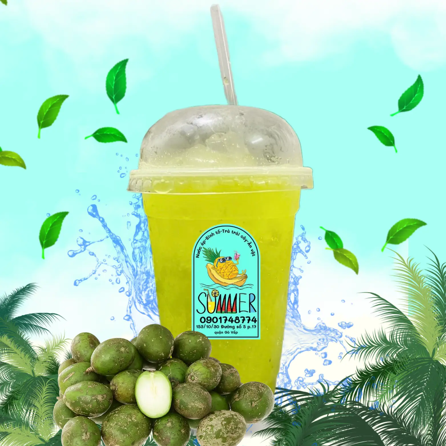 Hình ảnh Nước Ép Cóc Non Ly 700ml 