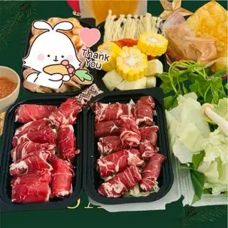 Hình ảnh sét lẩu bò mĩ 2 người