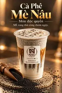 Hình ảnh Cà Phê Mè Nâu