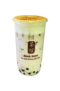 Trà sữa kem trứng nướng - 33.000 ₫ tại Trà Sữa Không Bột Béo - Tiệm Trà HongKong Sảnh Sảnh - Hai Bà Trưng