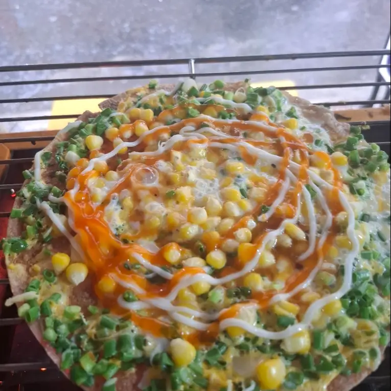 Bánh Tráng Nướng + Cải Xá Bấu ( Củ Cải Muối ) - 27.000 ₫ tại Bánh Tráng Nướng Sushi - Nguyễn Phúc Nguyên 