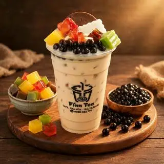 Hình ảnh Trà Sữa Thập Cẩm - Trà Sữa Full Topping (Size L)