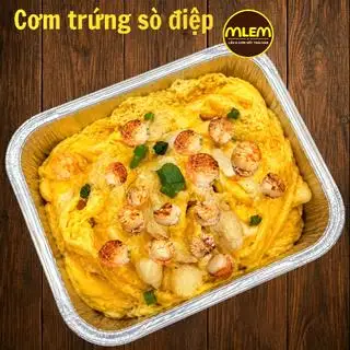 Cơm Sò Điệp Trứng Trùm Mền - 90.000 ₫ tại Mlem - Cơm Gà Quay Sốt Á Đông - Võ Thị Nhờ