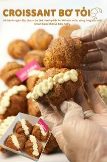 Hình ảnh Croissant mini bơ tỏi 