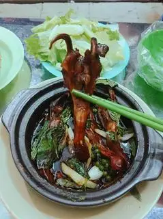 Lưỡi vịt Sapo +1 bánh mì + salad - 55.000 ₫ tại Cháo Ếch 202 - Phạm Văn Hai