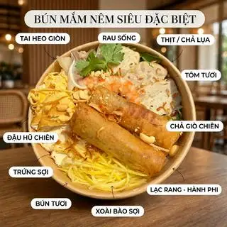 Hình ảnh Bún Mắm Nêm Siêu Đặc Biệt
