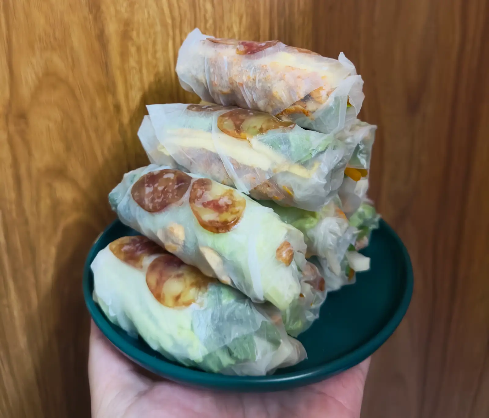 Bò bía mặn - 15.000 ₫ tại Rí Rí - Gỏi Cuốn & Bò Bía - Nguyễn Thị Minh Khai