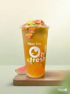 Hình ảnh Trà Ổi Hồng Tươi 700ml – Giải Nhiệt Mùa Hè – Ít Ngọt