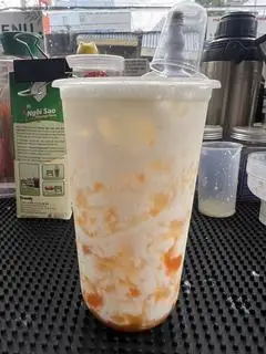 Hình ảnh Sữa chua lắc mix Đào