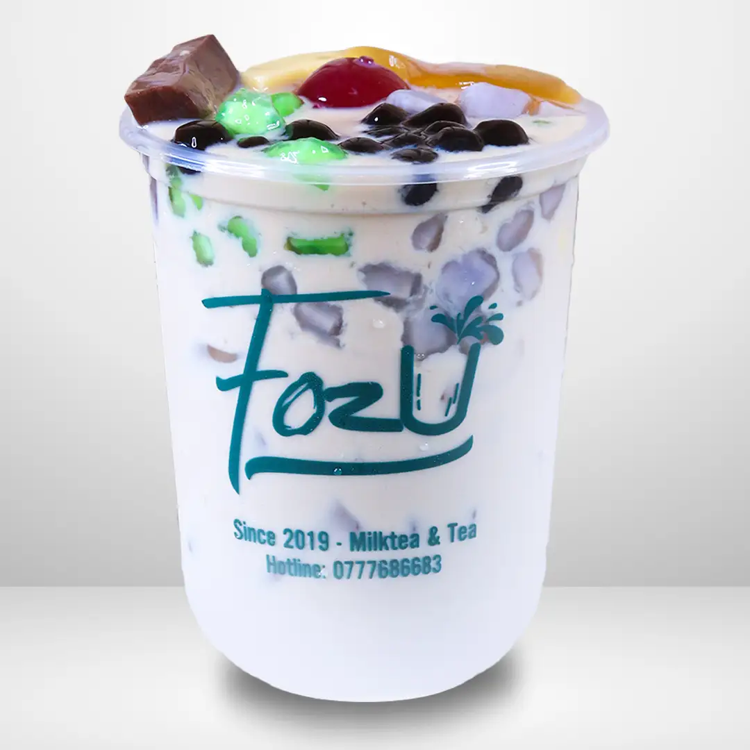 Hình ảnh Trà Sữa Gạo Rang Full Topping
