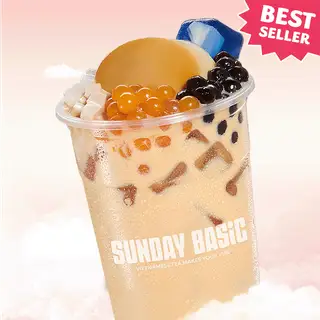 Trà Sữa Sunday Full Topping - 39.000 ₫ tại Trà Sữa Sunday Basic - Thích Quảng Đức