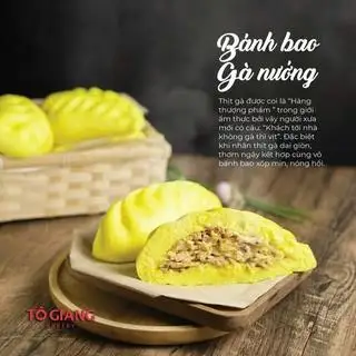 Hình ảnh Bánh bao gà nướng