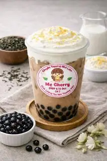 Hình ảnh Trà sữa sốt kem cheese+trân châu 