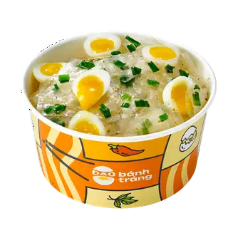 Hình ảnh Bánh Tráng Mỡ Hành Trứng Cút Lòng Đào