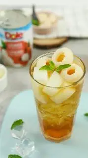 Hình ảnh Trà vải Thạch trái cây size lớn 
